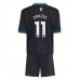 Manchester United Joshua Zirkzee #11 Tredjedraktsett Barn 2025-26 Korte ermer (+ Korte bukser)